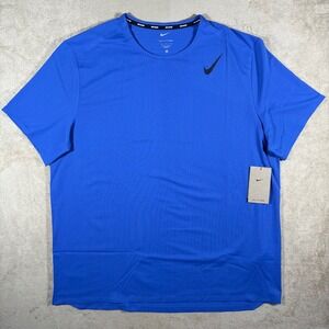 Nike AeroSwift Men's Dri-FIT ADV Short-Sleeve Running Top - Blue XL - MSRP $90